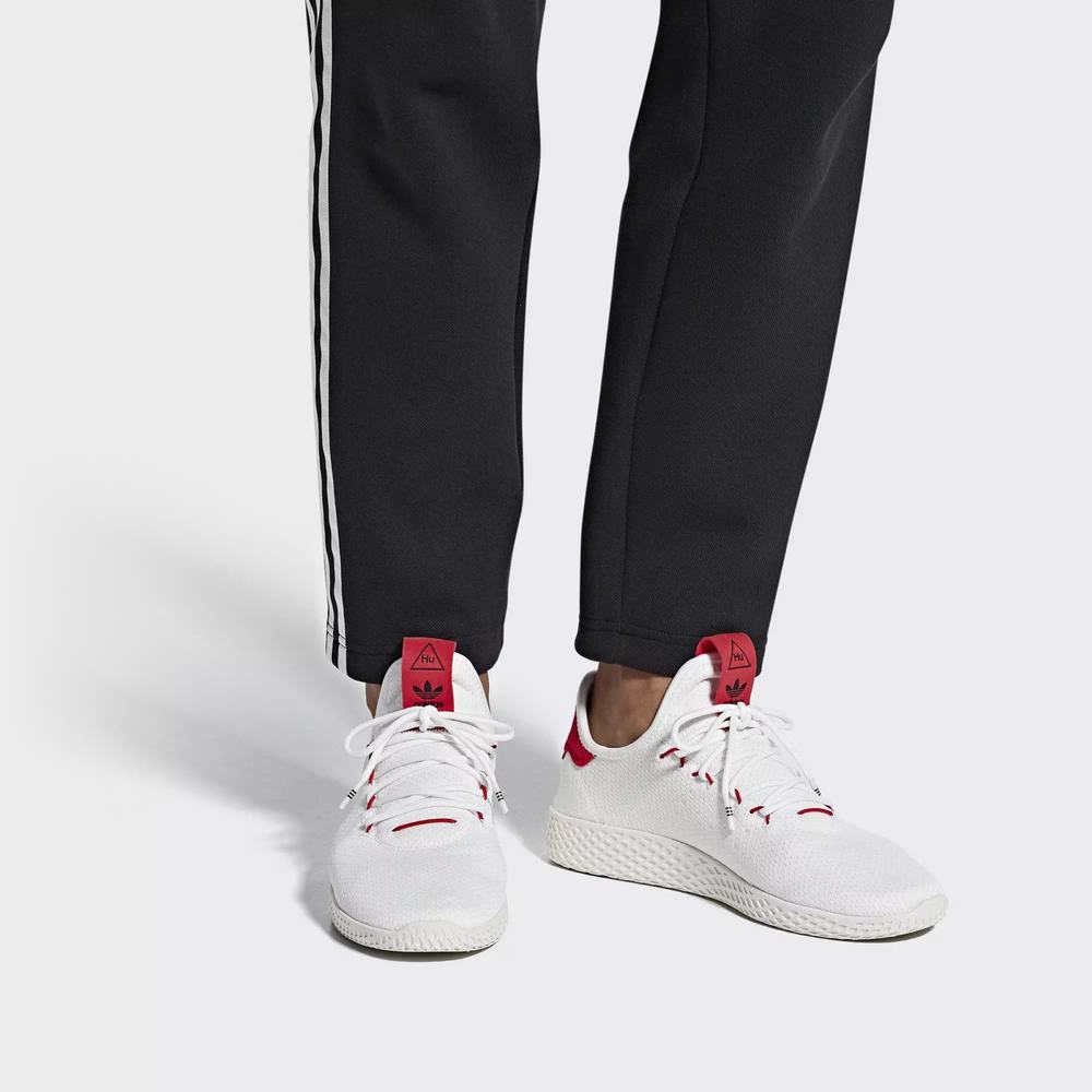 Adidas Pharrell Williams Tennis Hu Tenis Blancos Para Mujer (MX-22704)